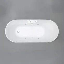 Spalina - Whirlpool Bad - Ukio White Bulle 175 X75 X65 Cm - Wit
