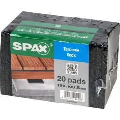 Spax isolatiepads terras 10x10x0,8cm 20st