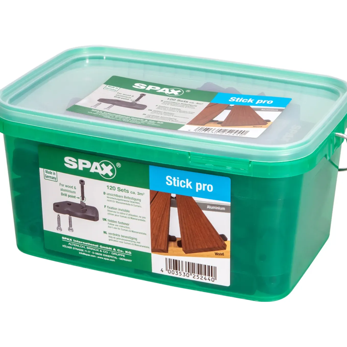 Spax terras Stick Pro 120 stuks