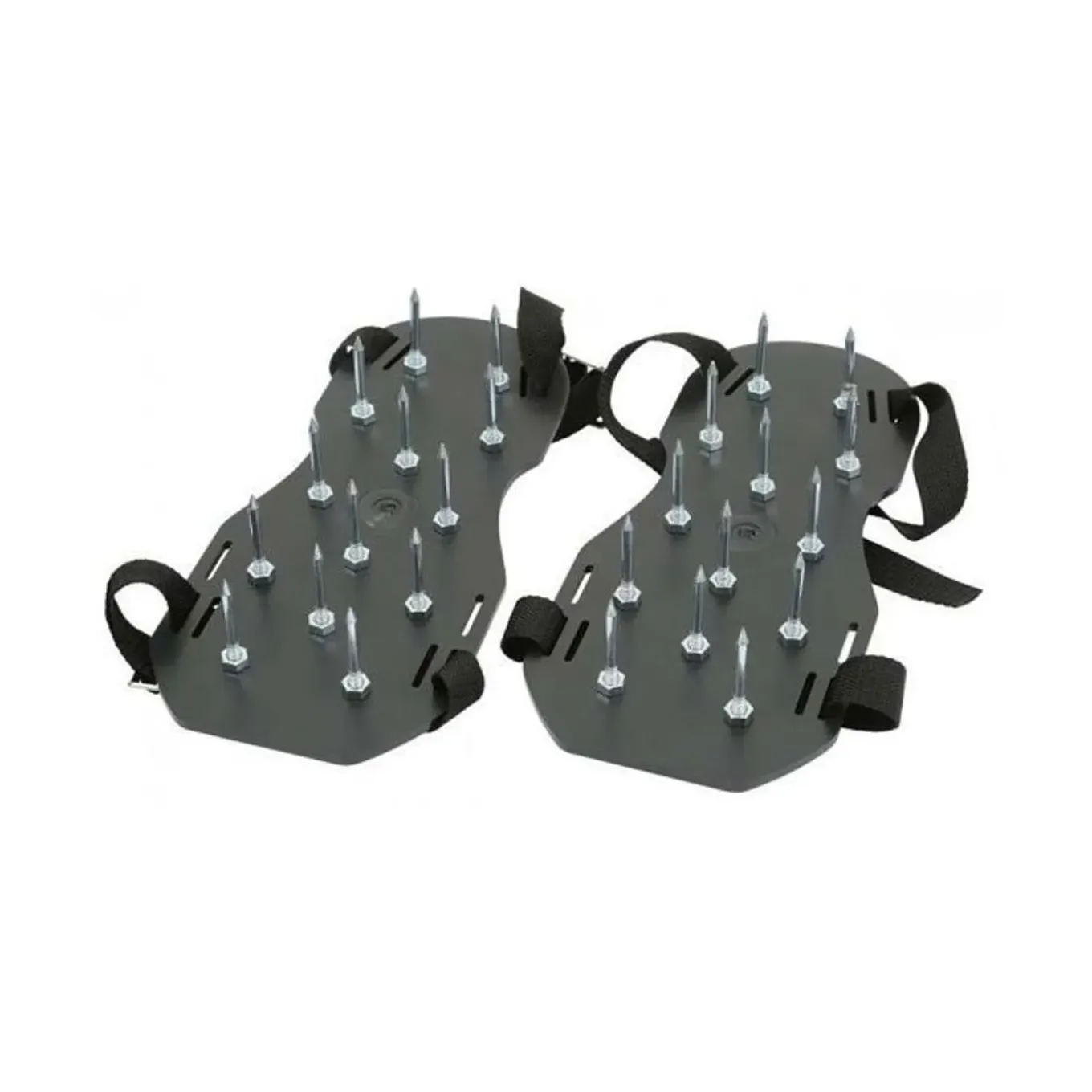 Spear & Jackson - Beluchtingssandalen Voor De Tuin - Stalen Spikes - Zwart - Eén Maat