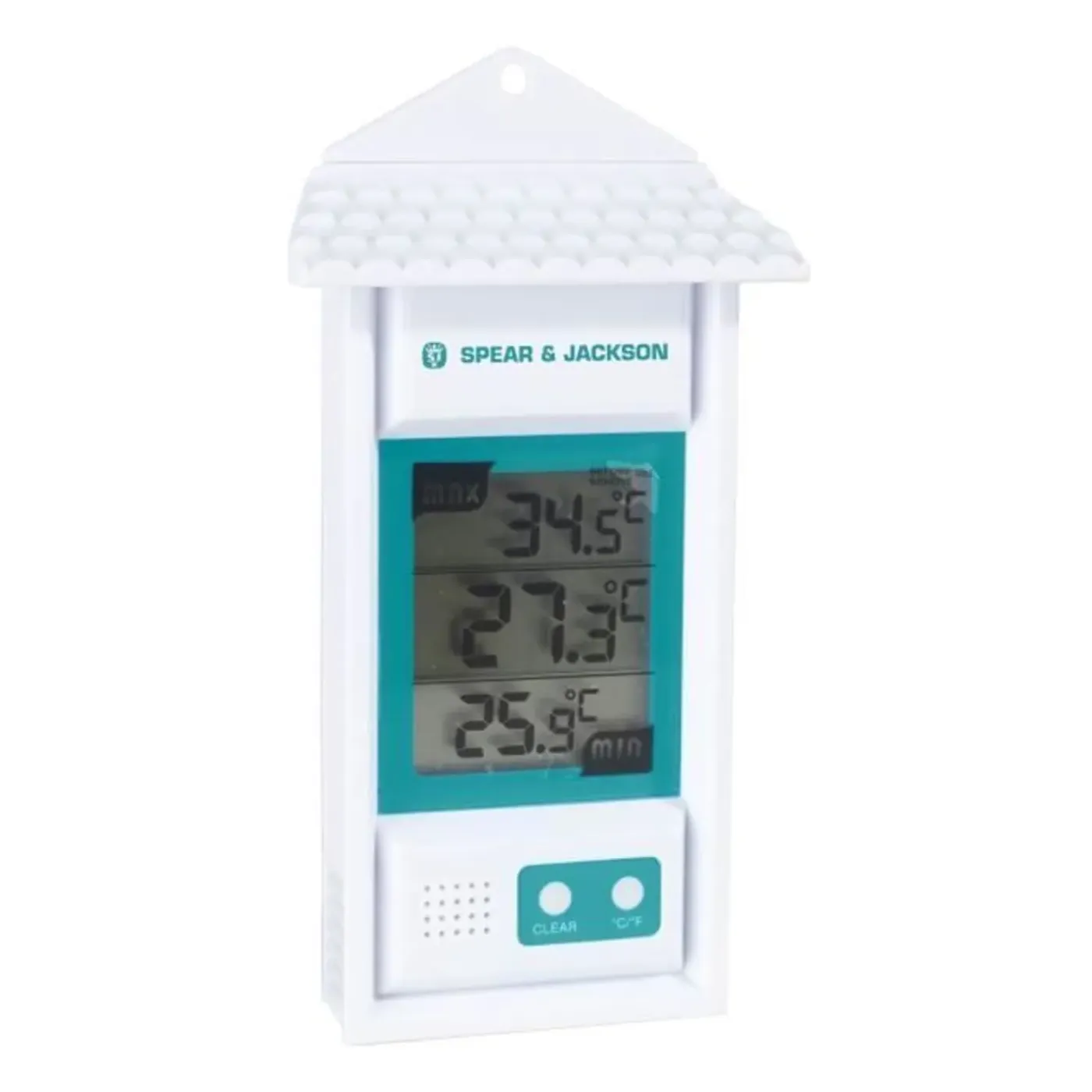 Spear & Jackson Thermometer - Mini-maxi Kleuren - Binnen- En Buitenshuis Meten - 3 Be