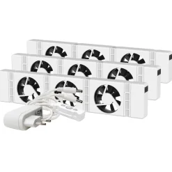 SpeedComfort radiatorventilator Trio wit