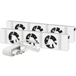 SPEEDCOMFORT radiatorventilator Duo wit