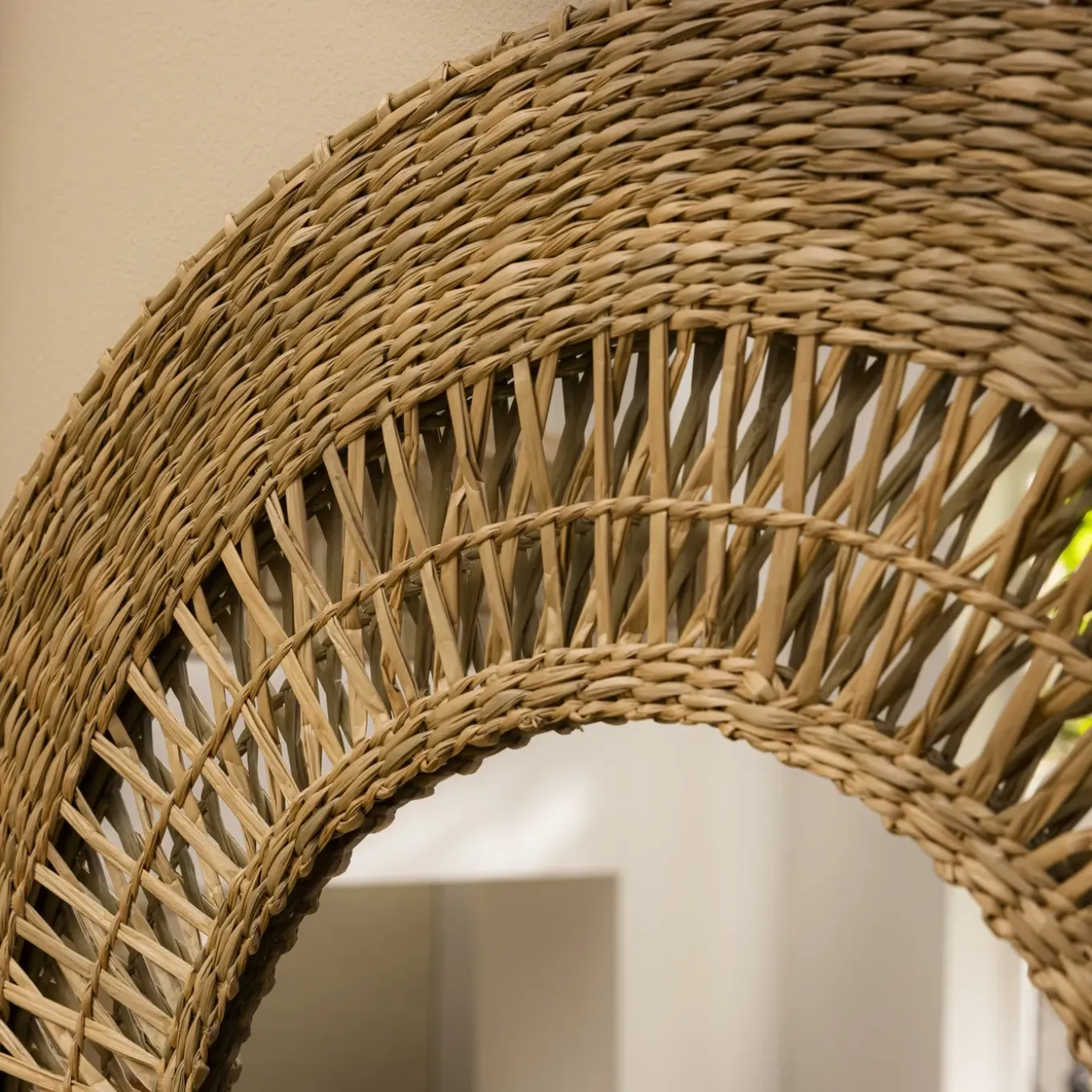 Spiegel Inspire Sisal Sun natuurlijk 57 cm