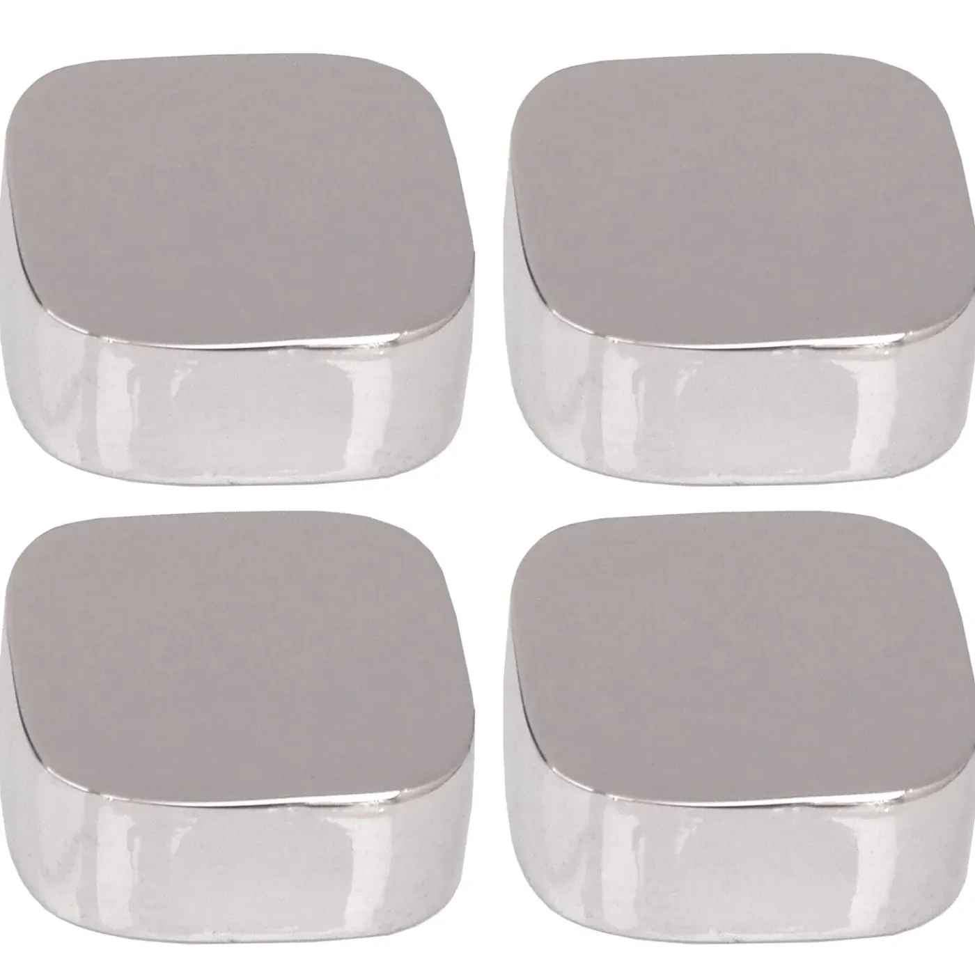 Overig Spiegelklemmen chroom 4 stuks
