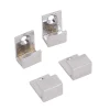 Overig Spiegelklemmen U-vorm zilver 4 stuks