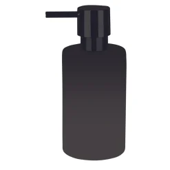 Spirella zeepdispenser Tube mat zwart