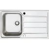 Overig Spoelbak Athena 1 bak 86x50cm RVS