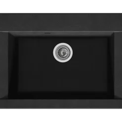 Spoelbak Hexo 1 XL bak 66x50x21cm composiet zwart
