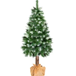 Springos Kunstkerstboom | Diamond Pine Op Stam | 180 cm | Zonder Verlichting