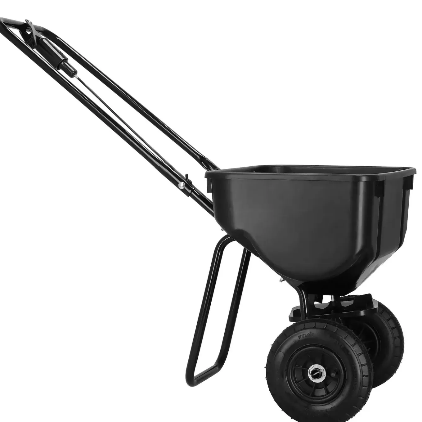 Springos Strooiwagen | Tuin | Mest | Zwart | 25 Kg