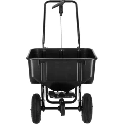 Springos Strooiwagen | Tuin | Mest | Zwart | 25 Kg