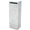 VASP Staande Brievenbus Big Boss - Natuursteen - Lichtgrijs - 34x100x24cm