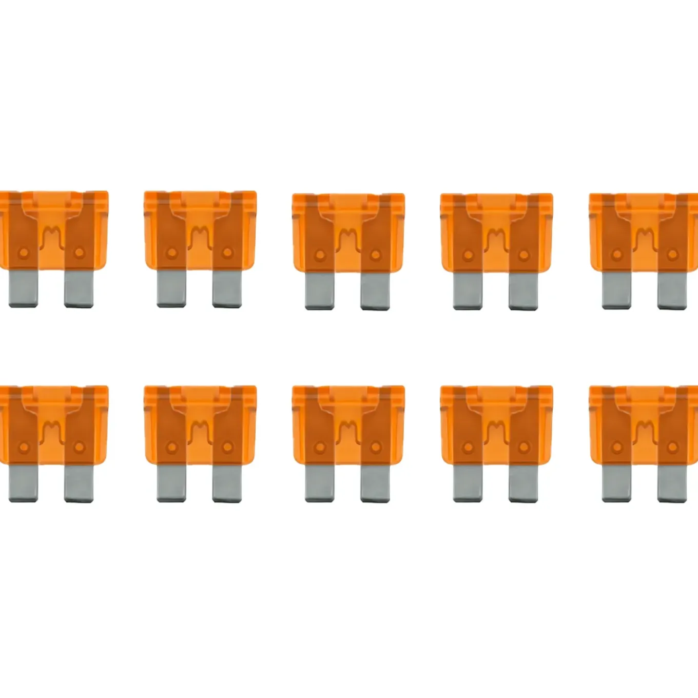 Standaard Steekzekering - 5a - 32v - Oranje - Auto - 10 Stuks
