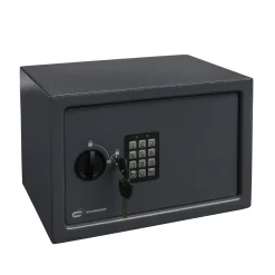 Standers Elektronische kluis Medium 15L - met elektronisch codeslot - wandmontage - 35x23x25cm