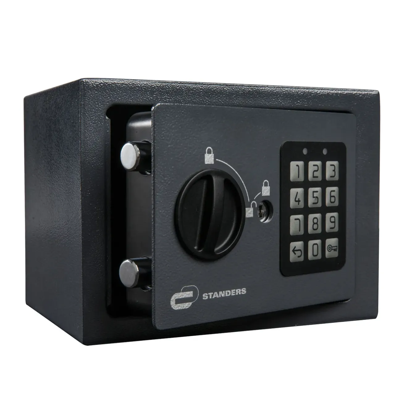Standers Elektronische Kluis XS 4L - Met Elektronisch Codeslot - Wandmontage - 20x15x15cm