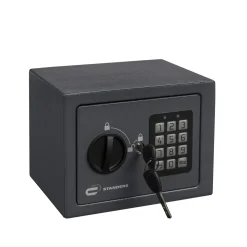 Standers Elektronische Kluis XS 4L - Met Elektronisch Codeslot - Wandmontage - 20x15x15cm