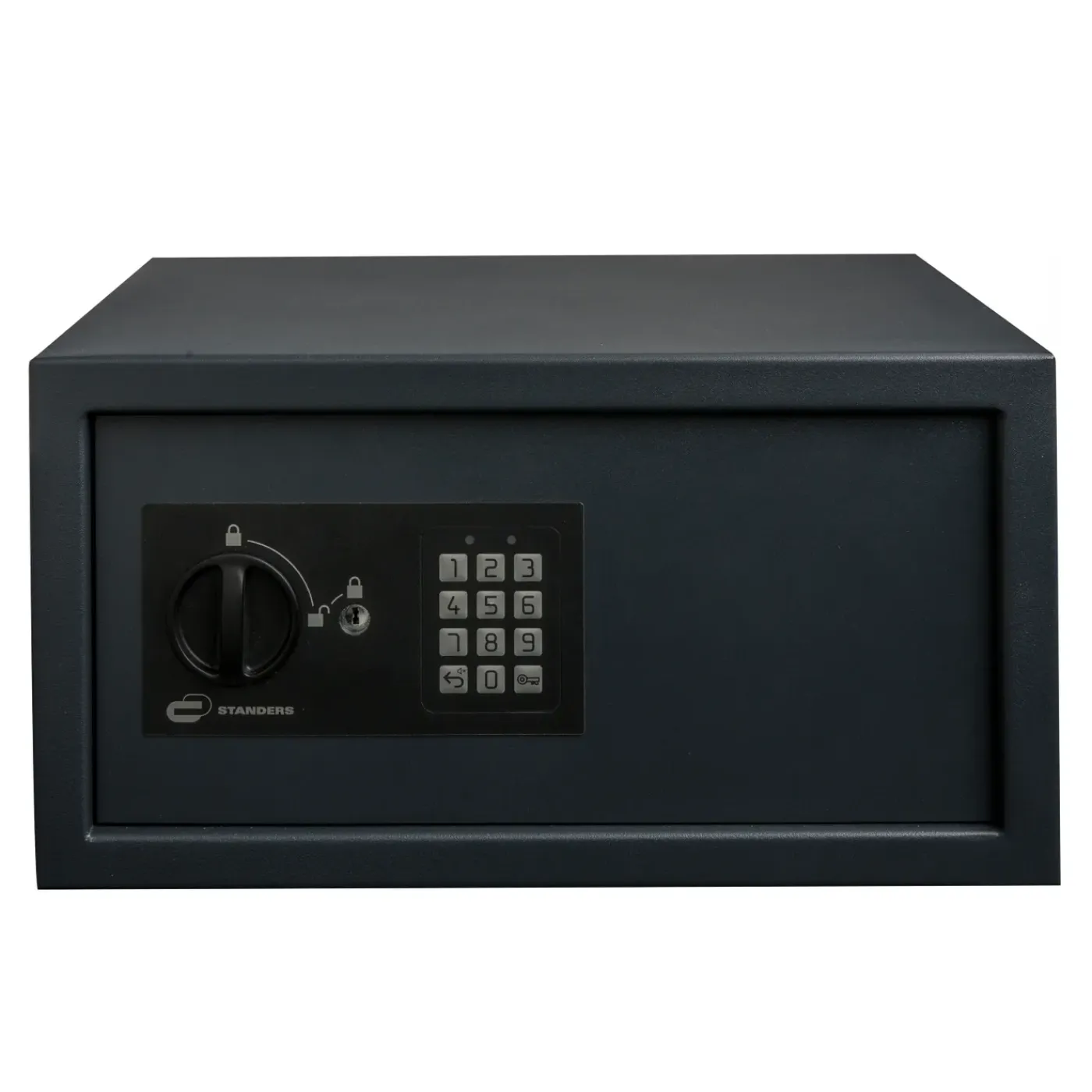 STANDERS Elektronische kluis 28L - met elektronisch codeslot - met uitneembaar legplankje - 46x25x37cm