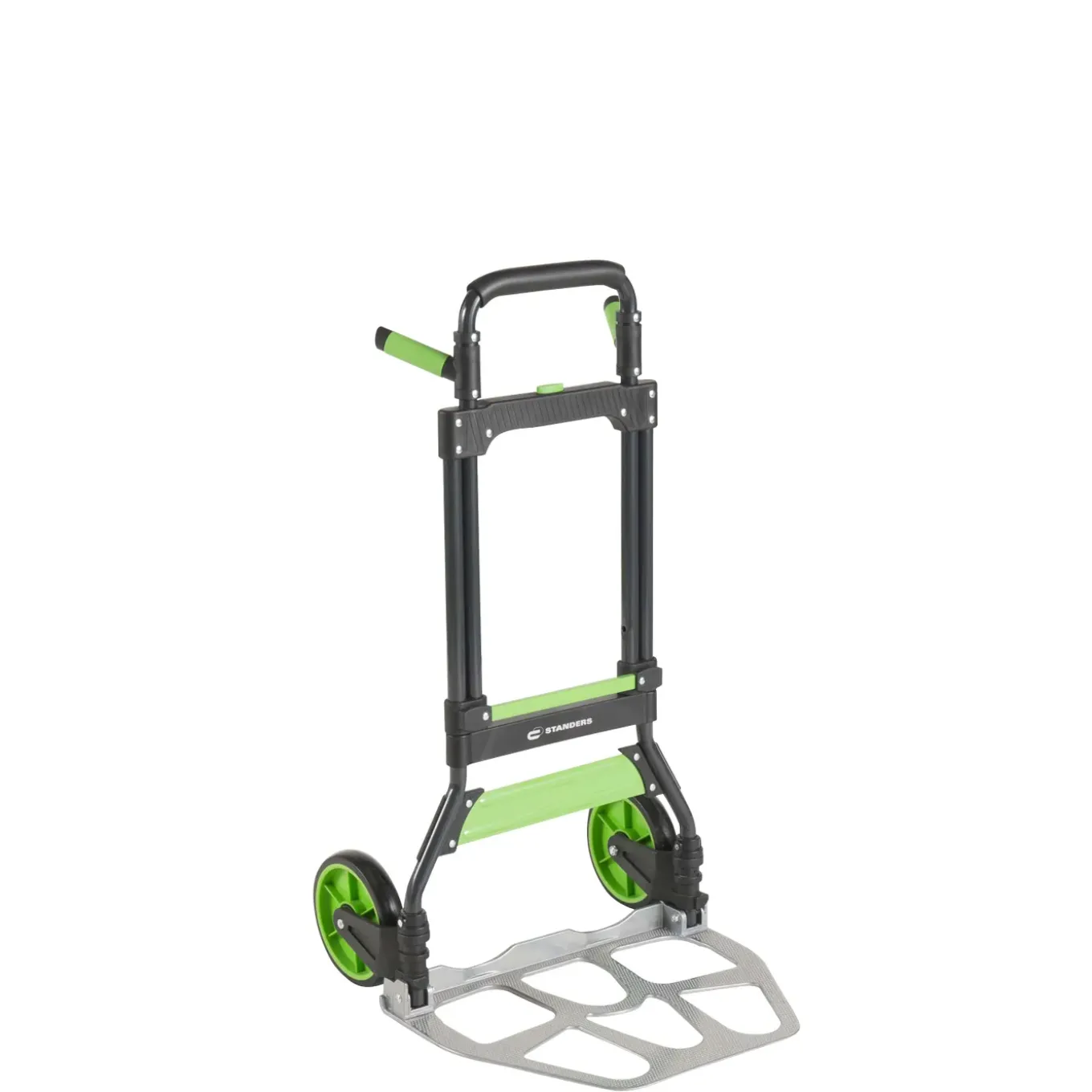 Standers Inklapbare steekwagen - 52x52cm - 100kg - Staal - Telescopisch stuur
