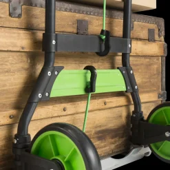 Standers Inklapbare steekwagen - 52x52cm - 100kg - Staal - Telescopisch stuur