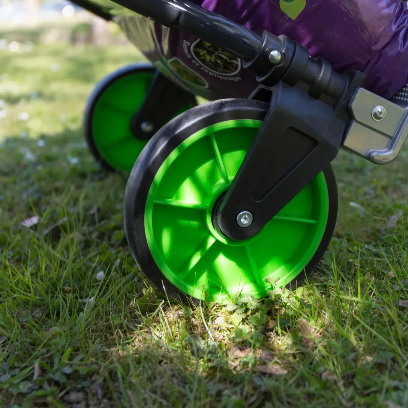Standers Inklapbare steekwagen - 52x52cm - 100kg - Staal - Telescopisch stuur