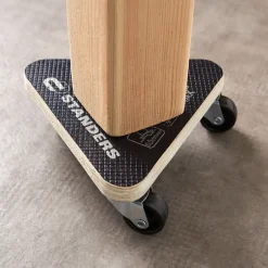 STANDERS Meubelroller - 15cm - 30kg - Hout - Antislip