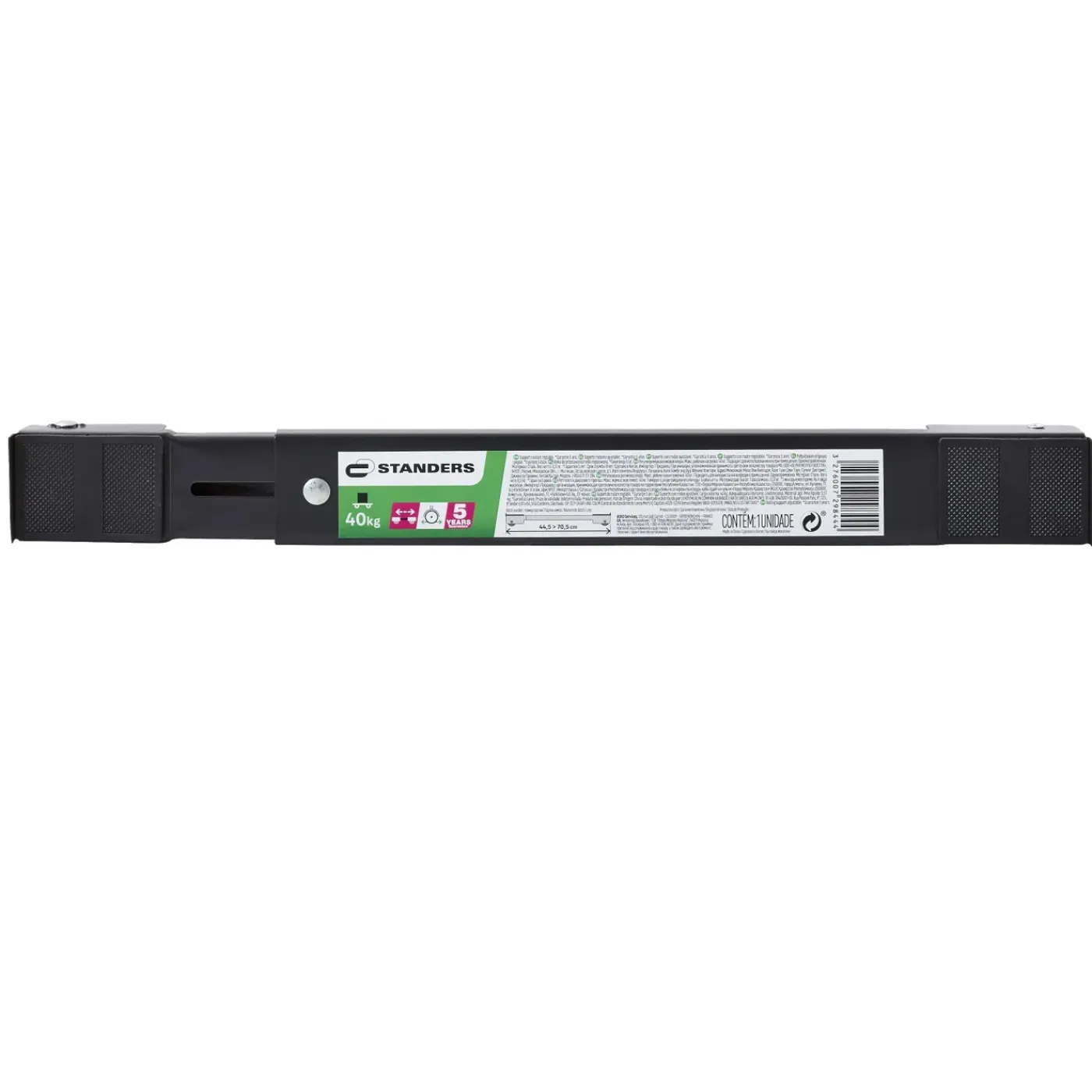 STANDERS Transporthulp - 44,5-70,5cm - 40kg - Staal en kunststof - Antislip