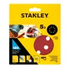 Stanley Geperforeerde schuurdiscs STA32042-XJ - 125mm - Korrel 180 - 5 stuks