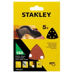 Stanley Schuurpad Quick Fit - K120 - 5 stuks