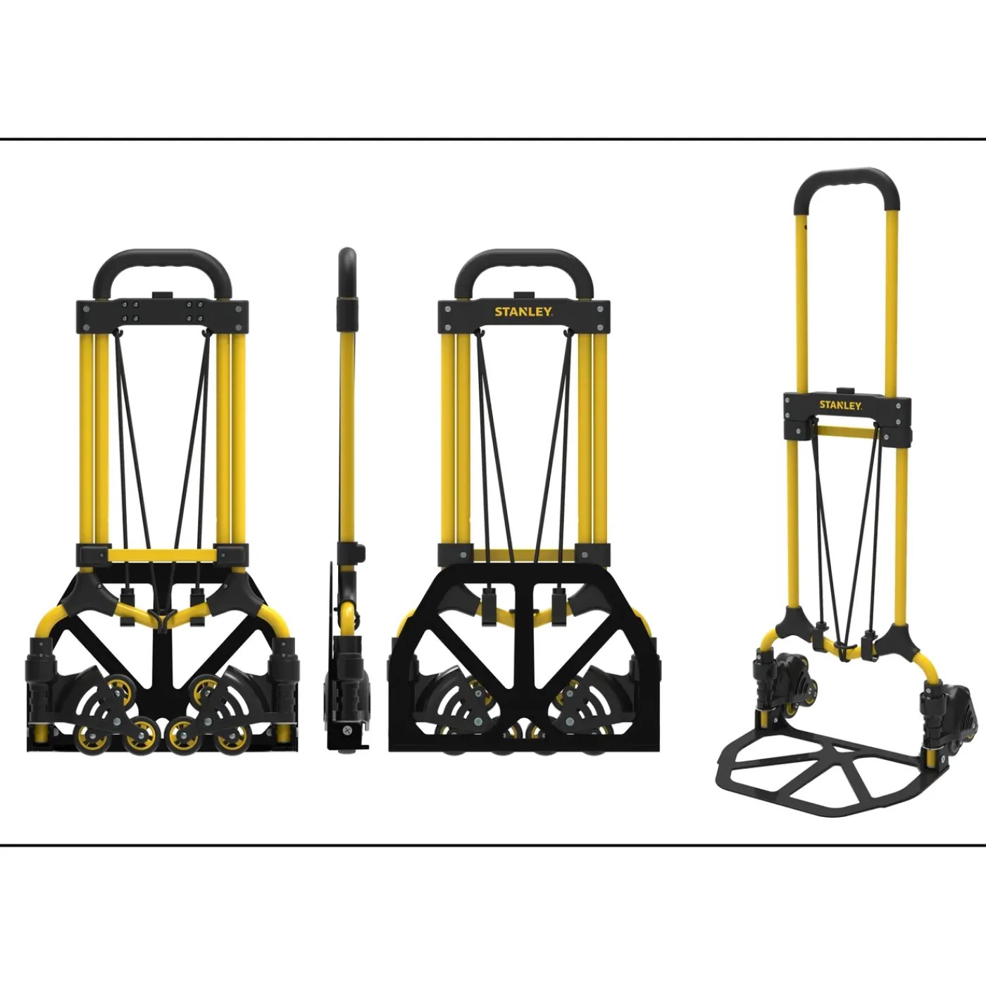 Stanley Trappensteekwagen FT584 - 41x41cm - 60kg - Staal - Inklapbaar