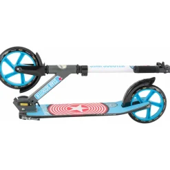 Star Scooter Alu City Vouwbaar 205mm Xxl Staplank Grijs / Blauw