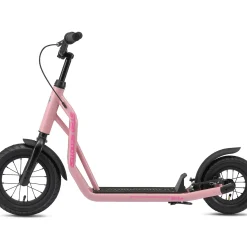 Star Scooter Autoped 12 Inch + 10 Inch Donkerroze