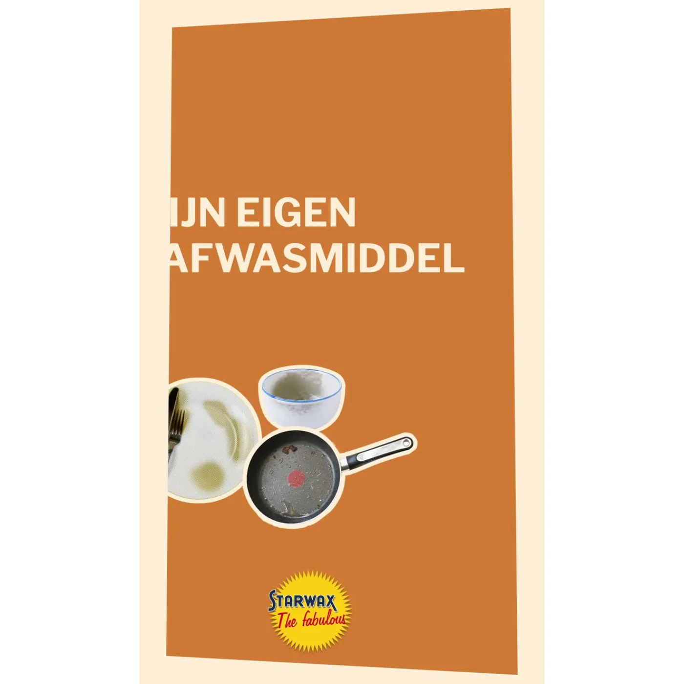 Starwax The Fabulous bruine zeep met olijfolie 1L