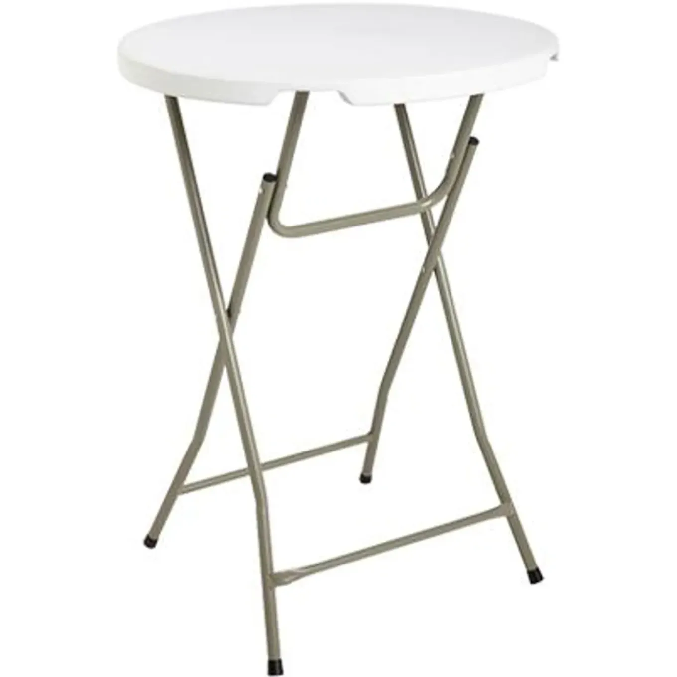 Statafel Party staand wit Ø80cm