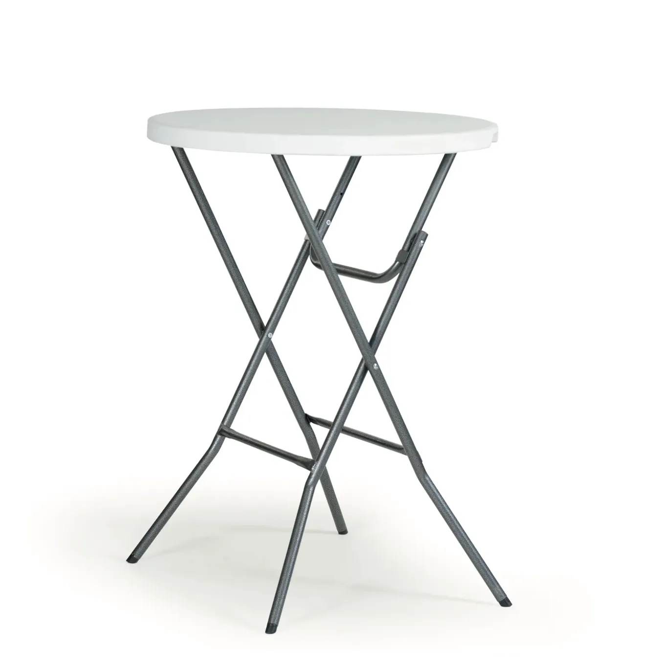 Statafel Party staand wit Ø80cm