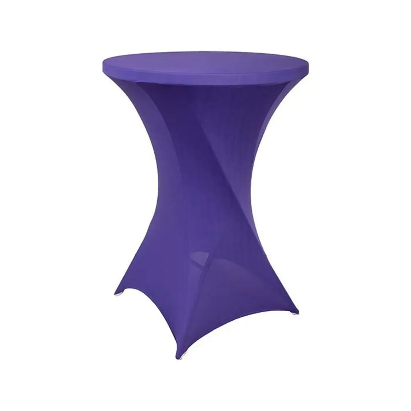 FDBW Statafelrok - Stretch - ∅80-85x110 Cm - Paars