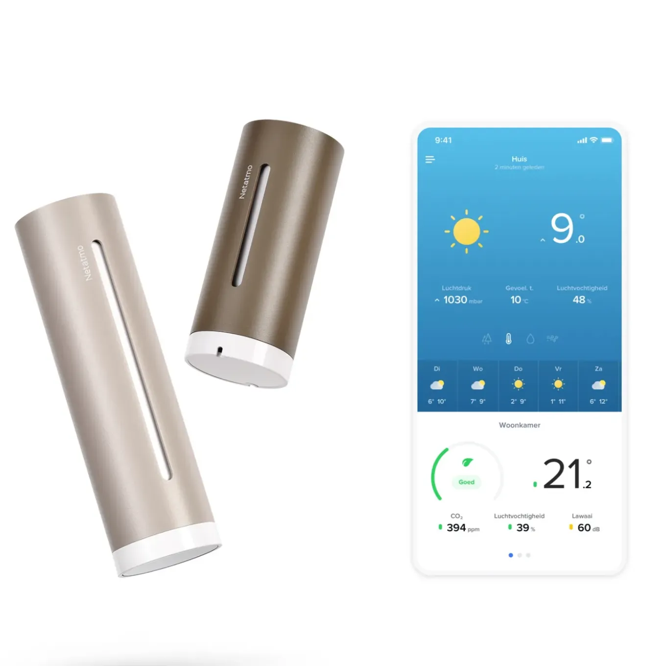 Station Météo Netatmo Original 2e Génération + Module Intérieur 2e Génération - Zand