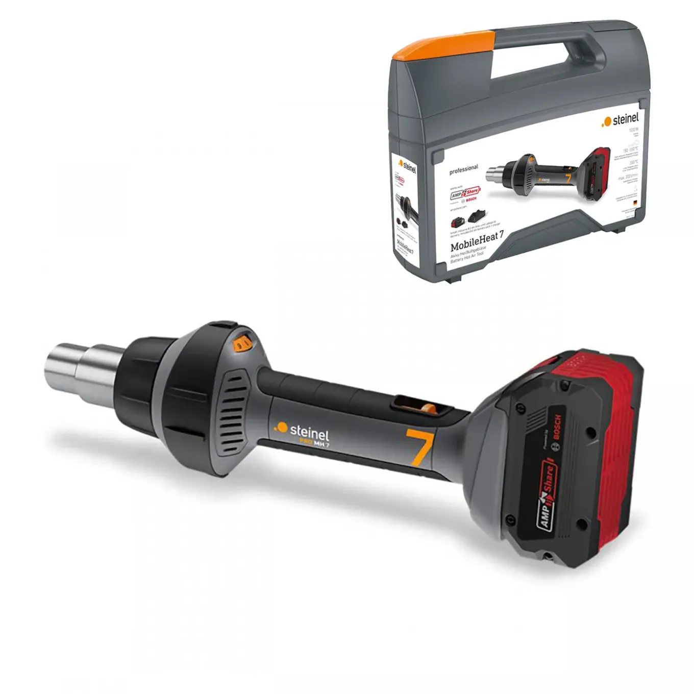 Steinel Heteluchtpistool Mh 7 In Koffer Met Accu En Oplader