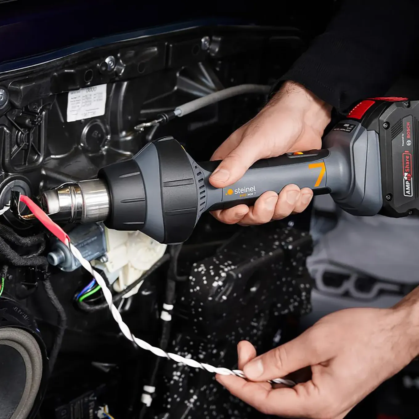 Steinel Heteluchtpistool Mh 7 In Koffer Met Accu En Oplader