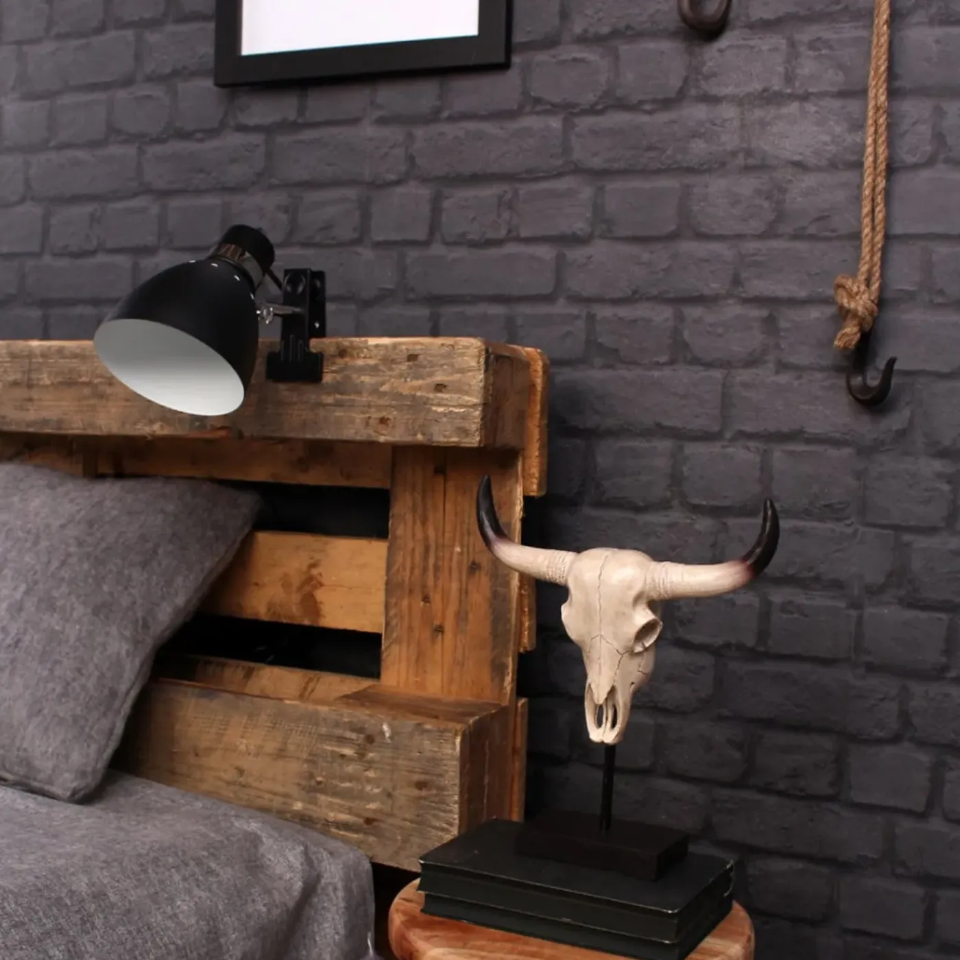 Steinhauer Spot Klemspot Spring 6827 Zwart
