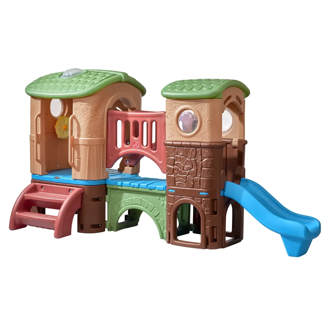 Step2 Clubhouse Climber Speeltoestel - Kunststof - 2 Glijbanen