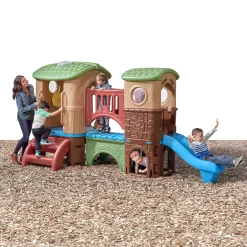 Step2 Clubhouse Climber Speeltoestel - Kunststof - 2 Glijbanen