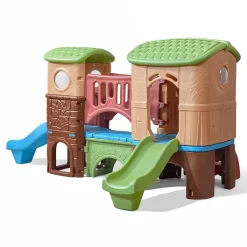 Step2 Clubhouse Climber Speeltoestel - Kunststof - 2 Glijbanen