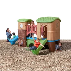 Step2 Clubhouse Climber Speeltoestel - Kunststof - 2 Glijbanen