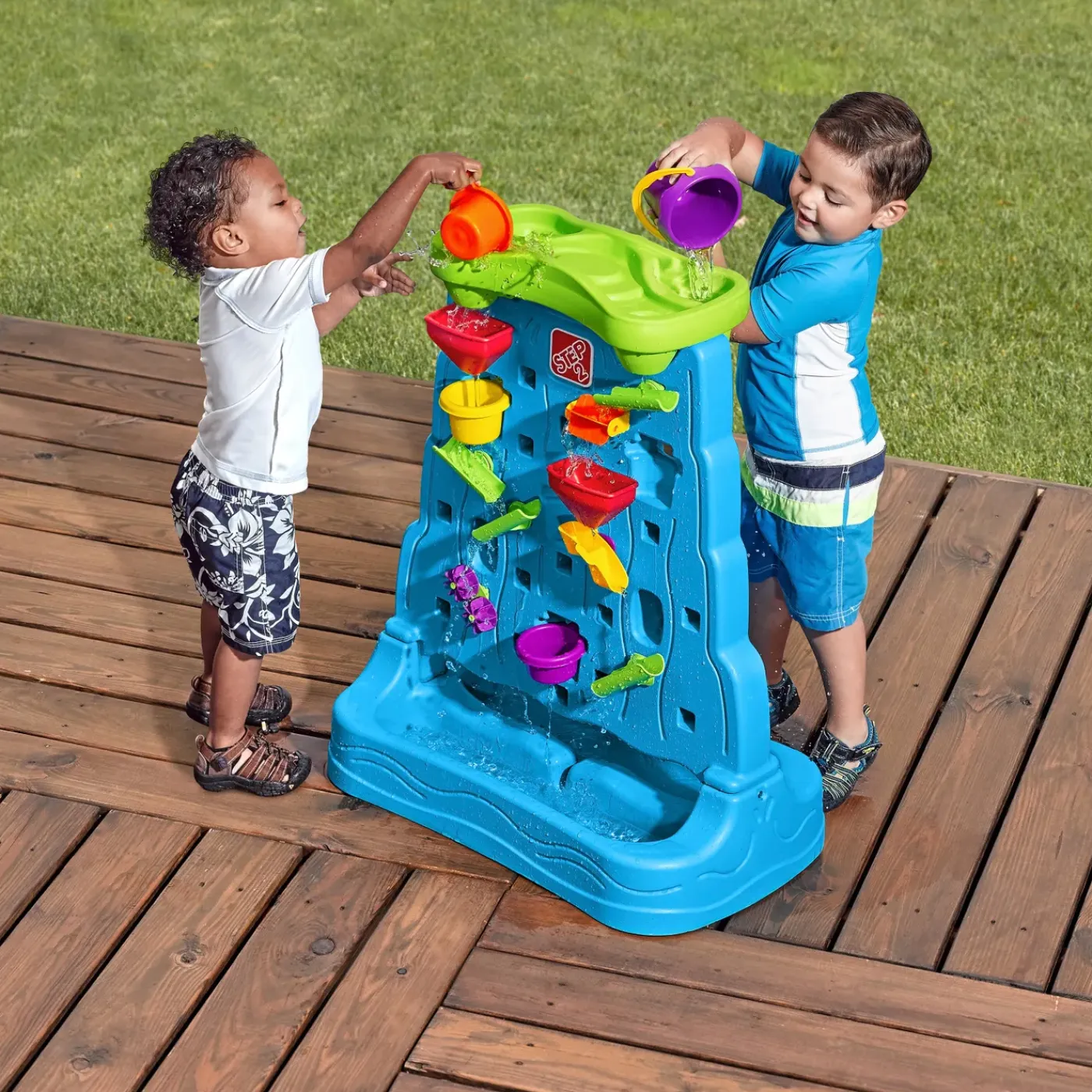 Step2 Discovery Waterwand Waterfall 71cm Blauw