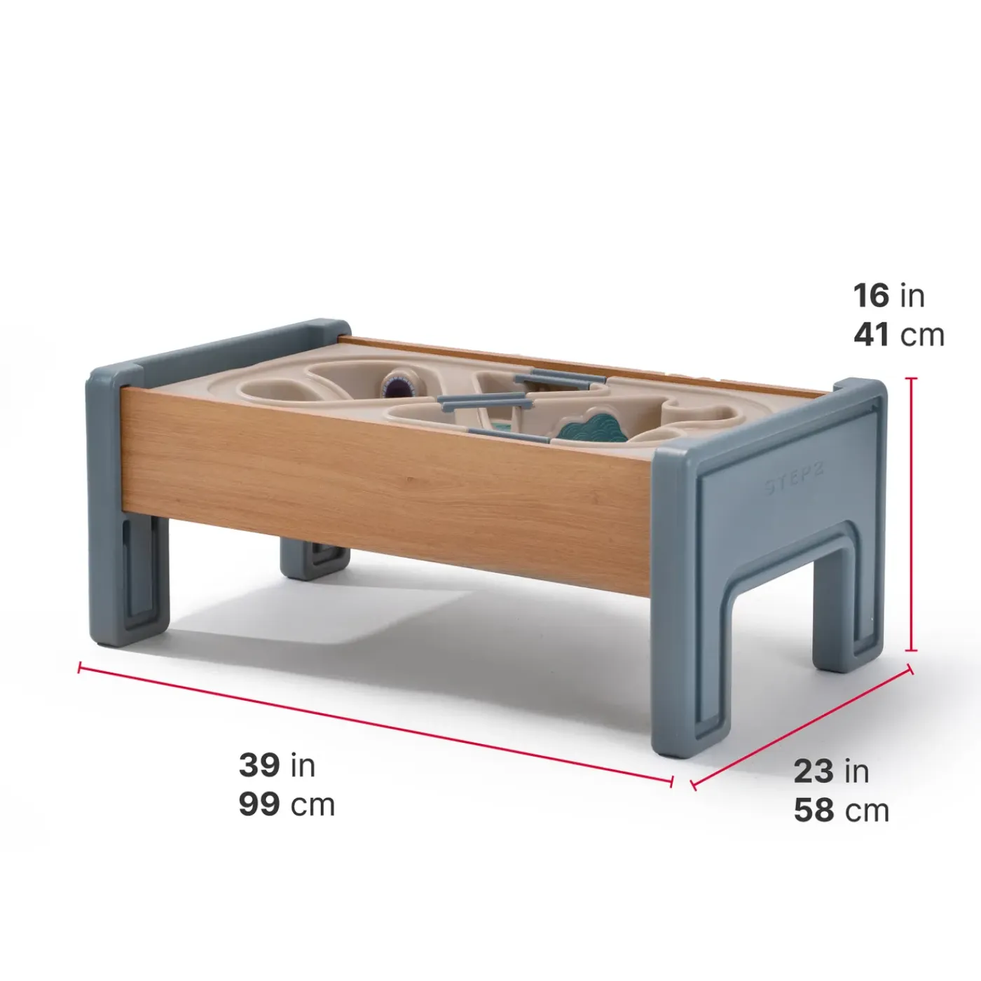 Step2 Harmony Speeltafel Van Kunststof - 101.6 X 59.3 X 22.5 Cm