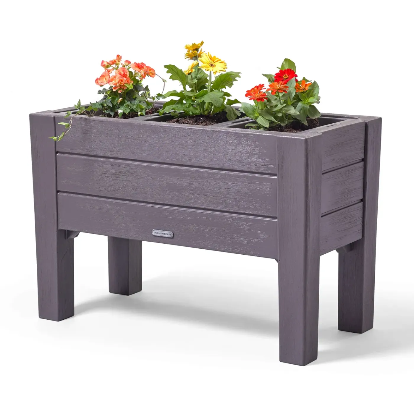 Step2 Lakewood Verhoogde Plantenbak 99cm Kunststof Bruin