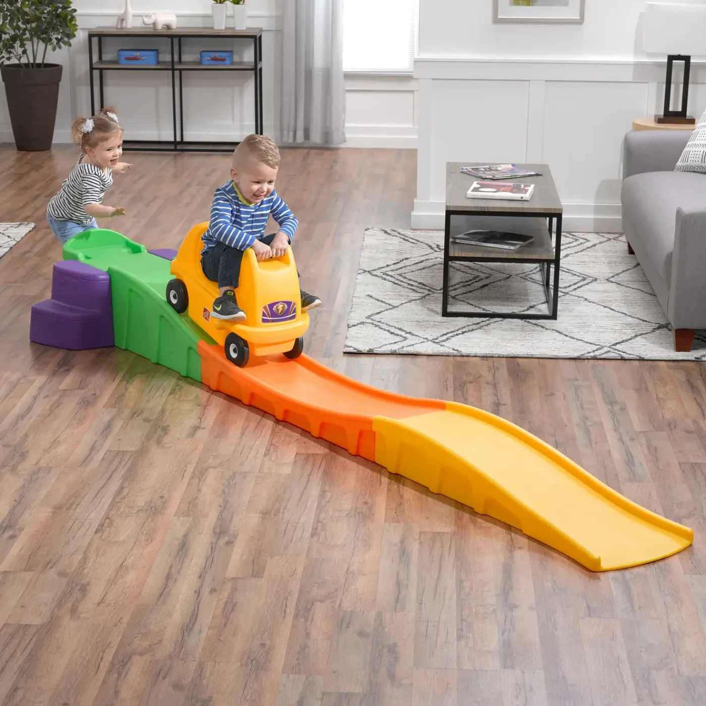 Step2 Up & Down Roller Coaster Achtbaan Autootje In Verschillende Kleuren