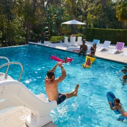 Step2 Vero Poolside Zwembad Glijbaan Van Kunststof In Wit