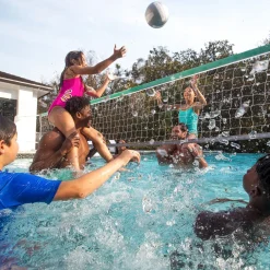 Step2 Vero Poolside Zwembad Volleybalnet Van Kunststof In Wit